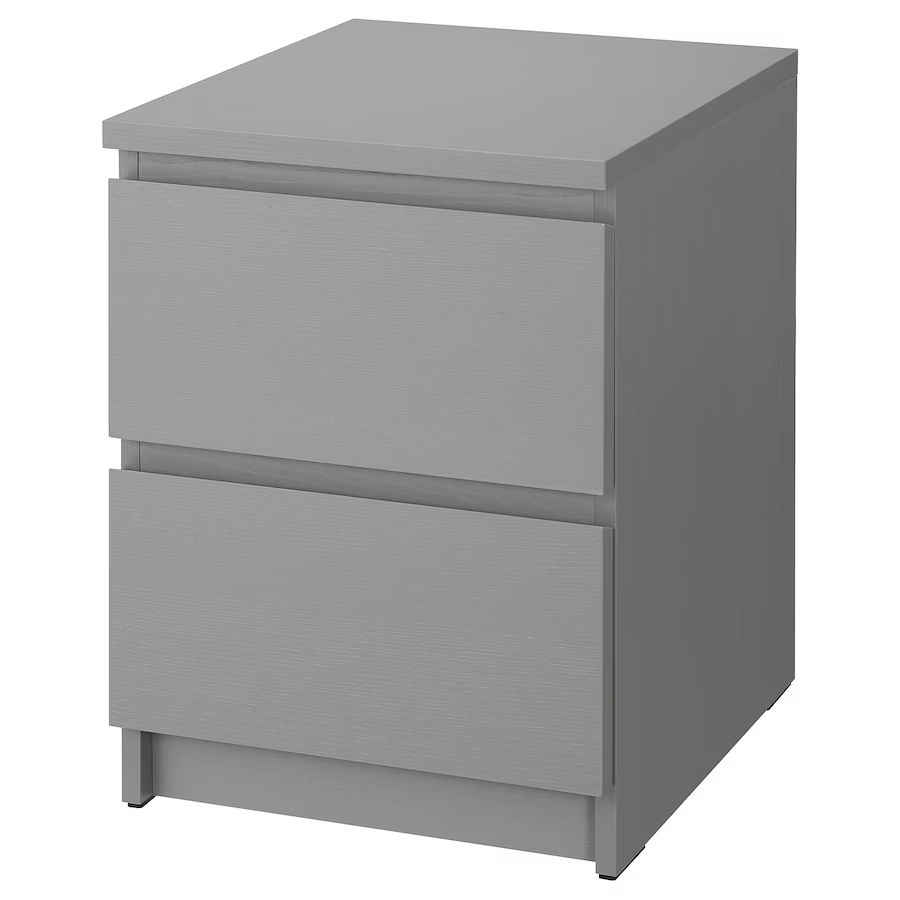 Noptieră în stil scandinav cu sertare IKEA 40x55 foto 3