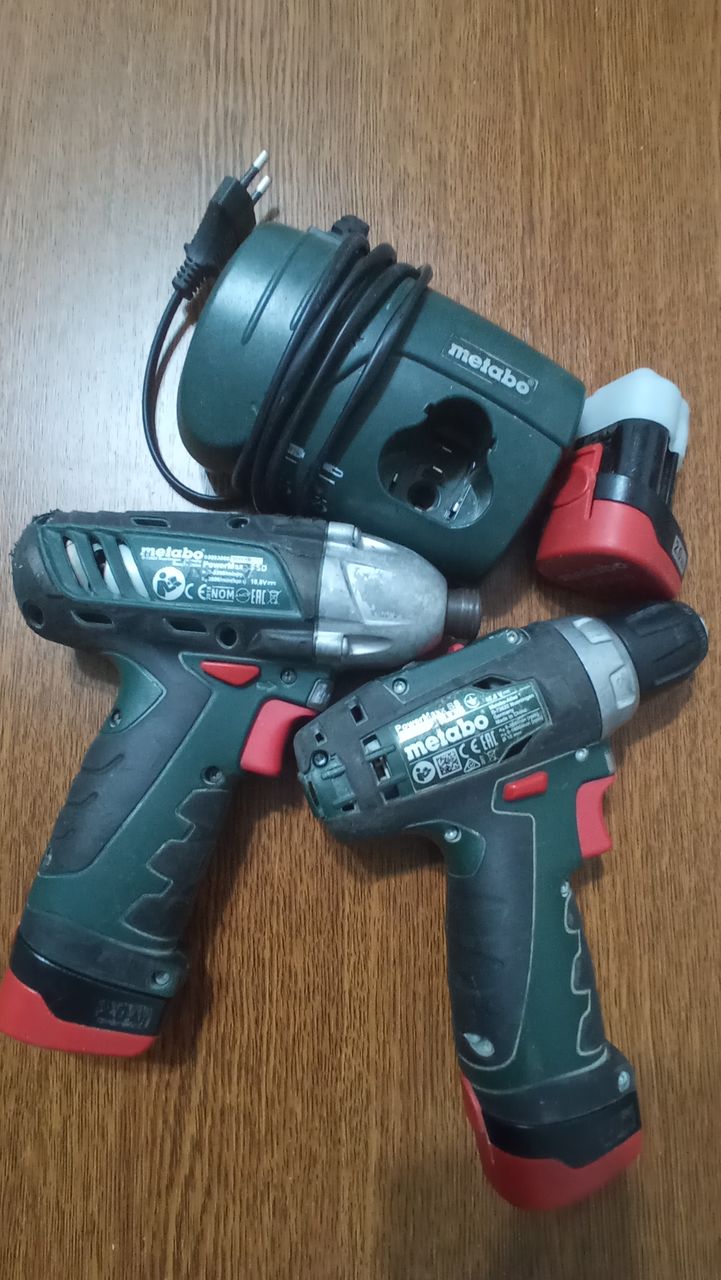 Metabo power max шуруповерт + гайковёрт