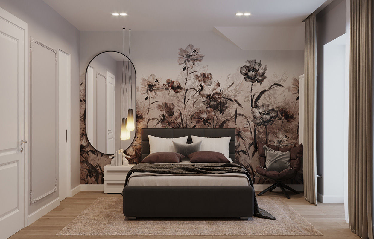 Design interior/ stil clasic/ 70m2/ proiect de apartament cu 3 dormitoare / construcții/ renovări foto 0