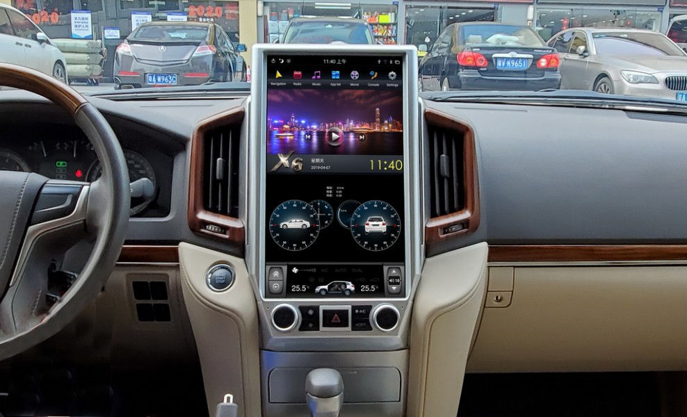 магнитола Tesla Carmedia Toyota Land Cruiser 200 foto 0