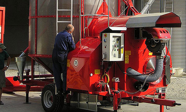 Uscator mobil pentru cereale - pedrotti(italia). foto 16