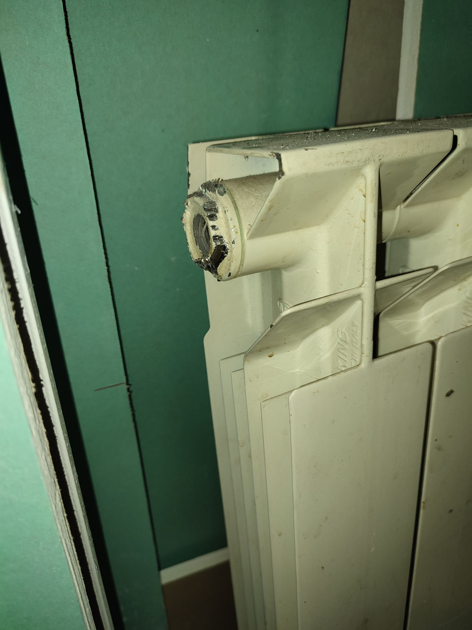 Б/у Итальянская батарея Bi Metal, Биметал 8 секций