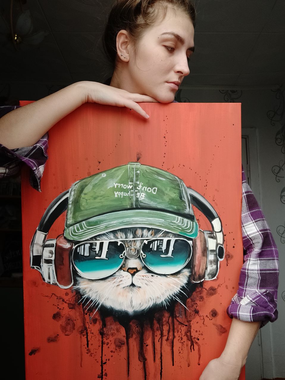 Художник /pictor /художественная роспись стен в интерьере /grafiti/ picturi pe pereti foto 0