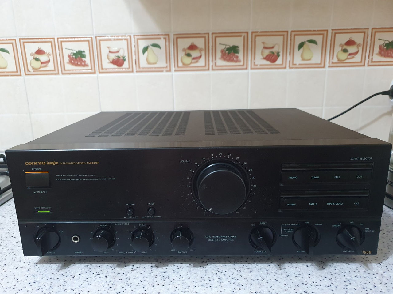 Onkyo A-8650 Integra. интегральный стерео усилитель. фото 0