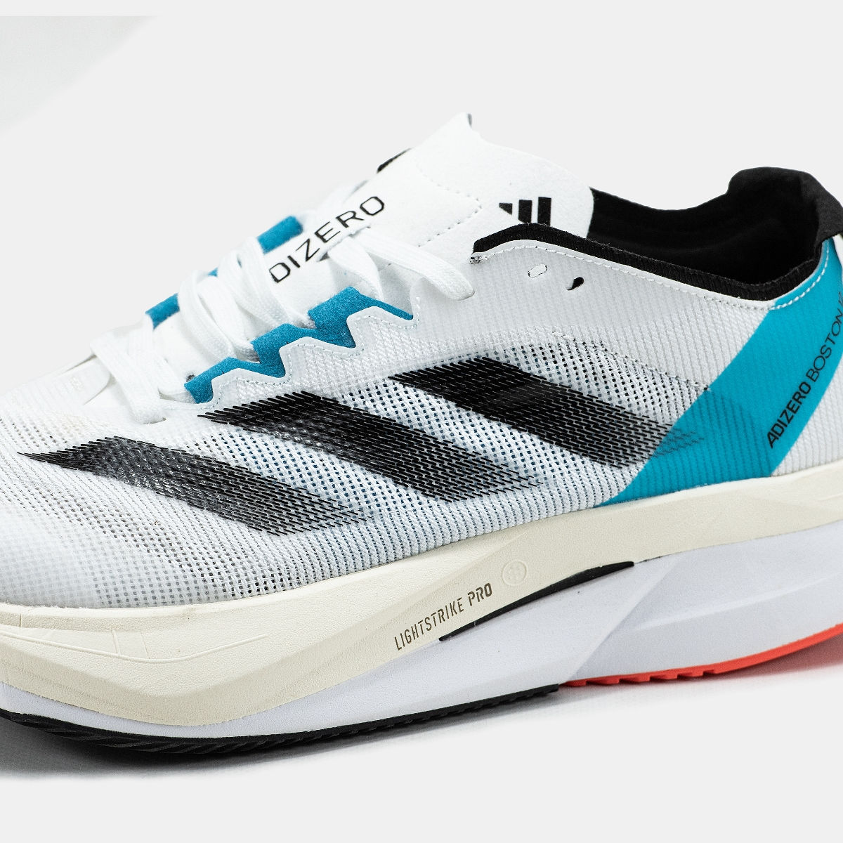 Adidas Adizero Boston 12 White/Blue foto 1