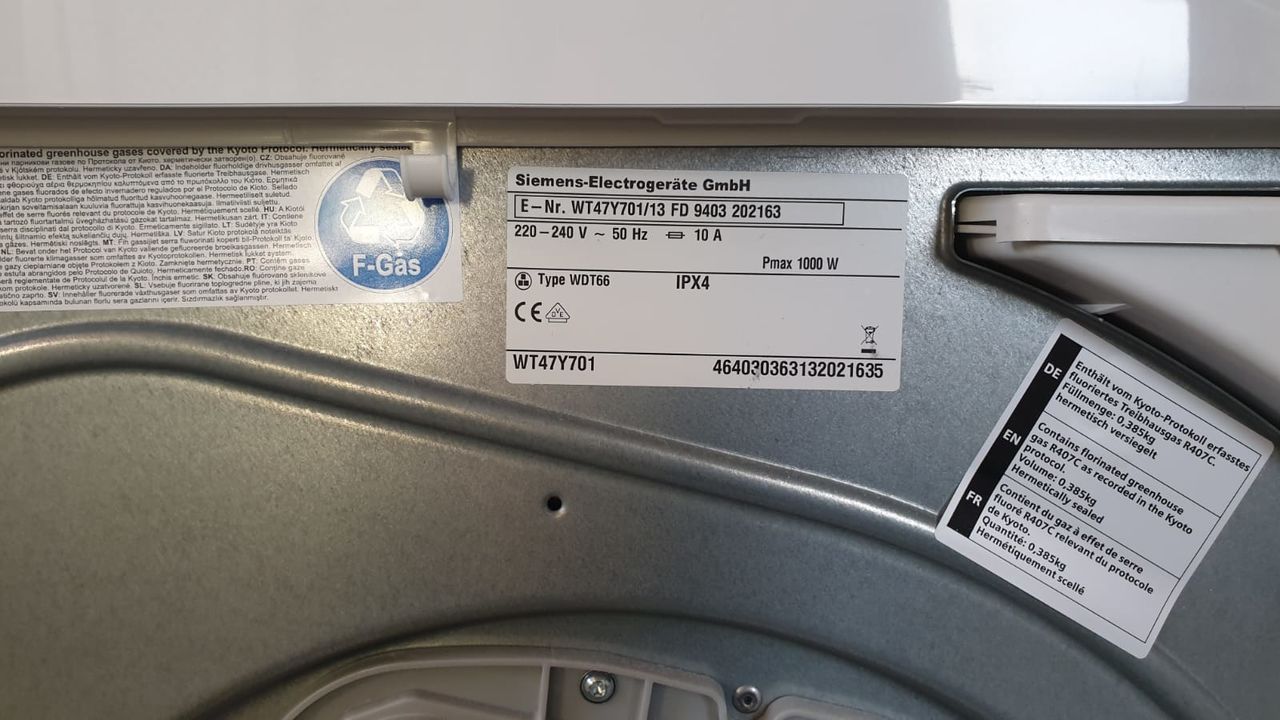 Mașină de uscat haine Siemens IQ 800 Self Cleaning Condenser