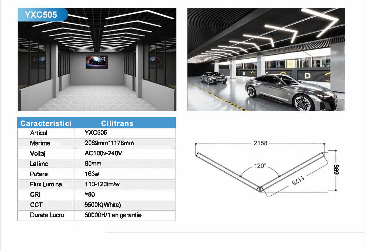 Hexagon led detailing led tavane foto 5