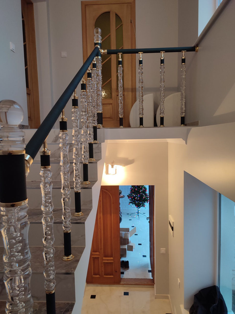 Balustrade din inox si sticla  !!! Перила из нержавейки и плексиглас foto 11