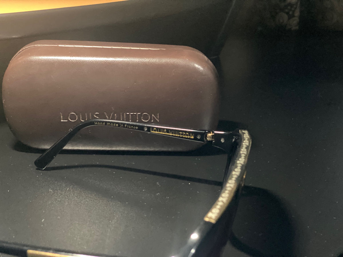 Louis Vuitton Z0350W evidence sunglasses Black No BOX Used