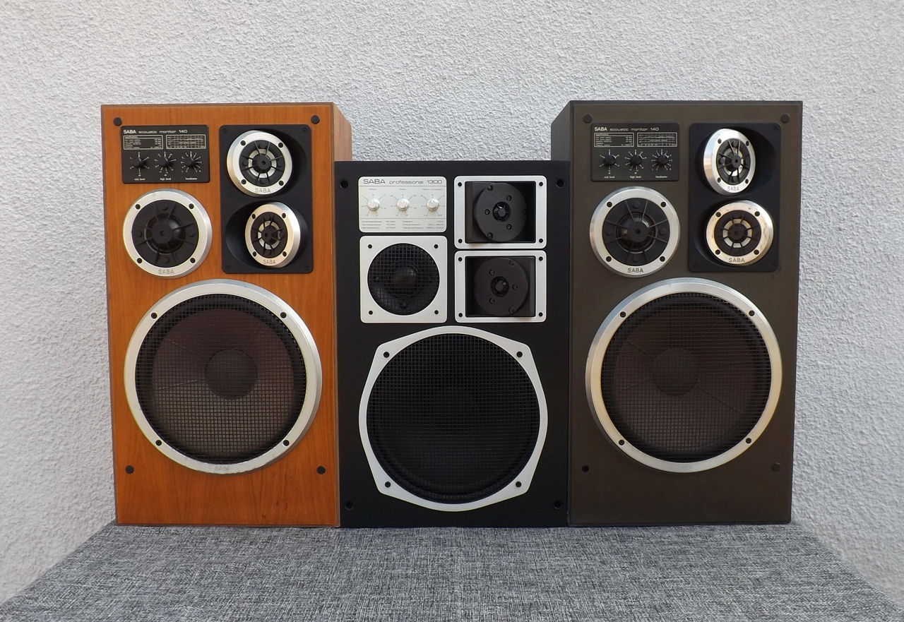 Saba acoustic monitor 140 / AM 140. Винтажная акустика foto 0