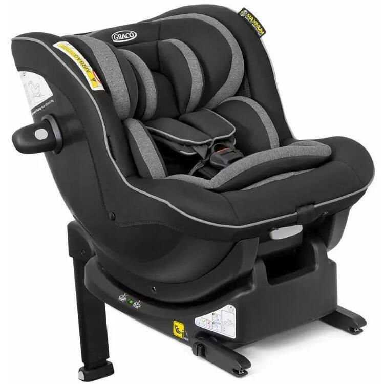 Scaun auto Graco Ascent i-Size Black + Baza Isofix 0-19 kg foto 3
