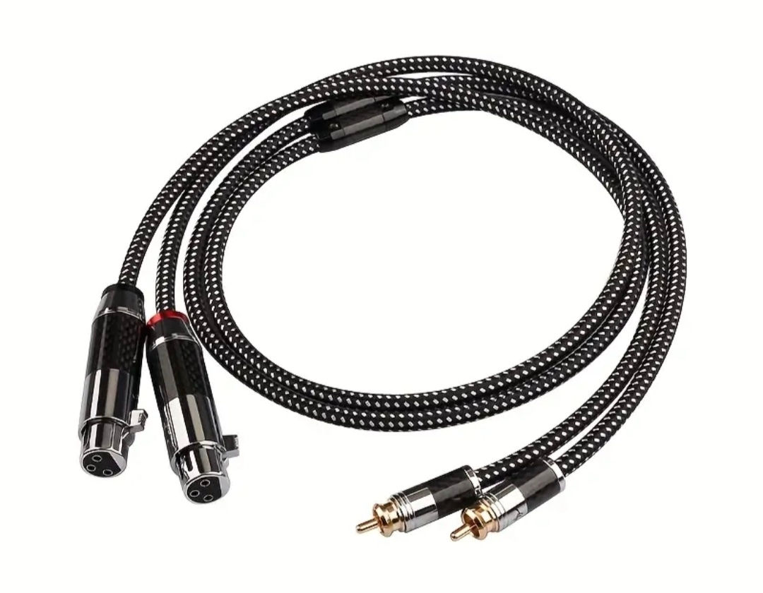 Аудио кабель RCA to XLR  фото 1