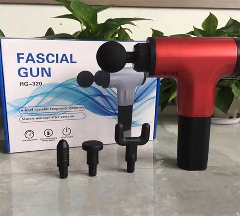 Masajor muscular Fascial Gun foto 3