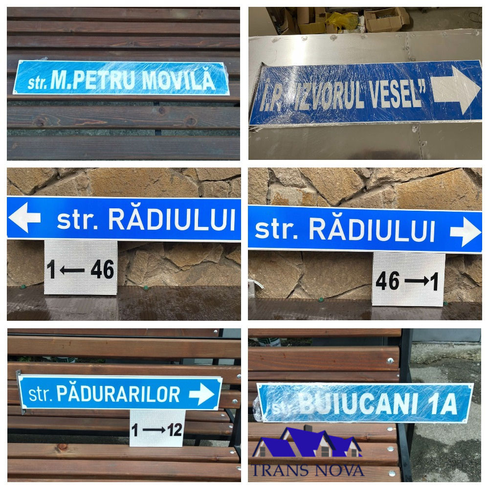 Placuțe cu denumirea străzii și numar de casă/Таблички с адресами фото 6