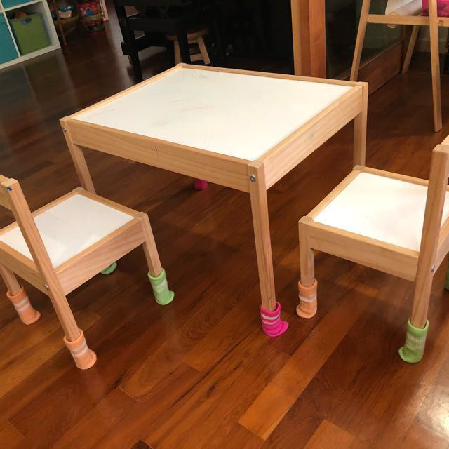 Set masă cu 2 scaune pentru copii IKEA Latt фото 2