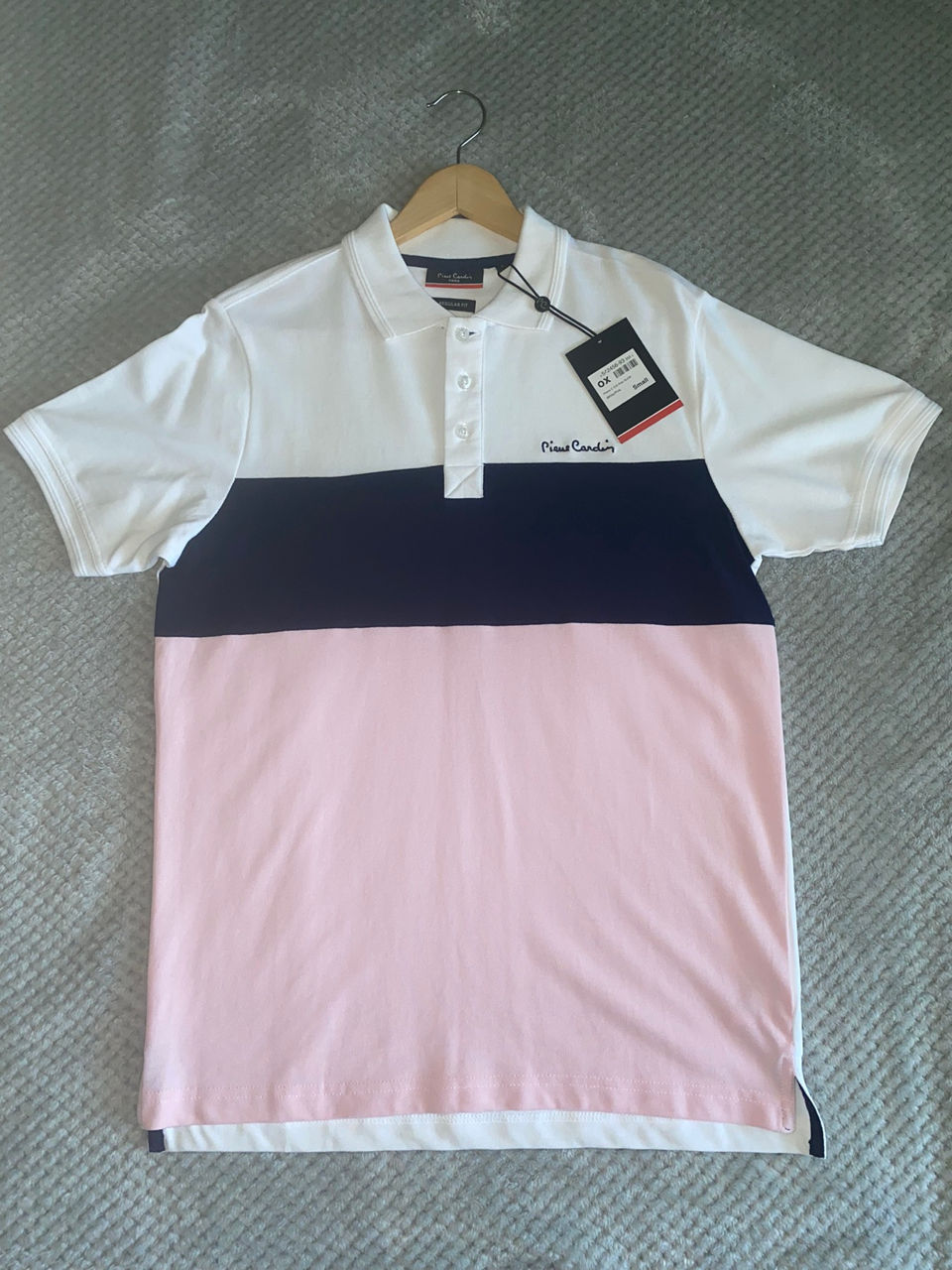 Оригинал! Модная Мужская футболка поло Pierre Cardin! Tricou polo Pierre Cardin! Натуральный хлопок! фото 0