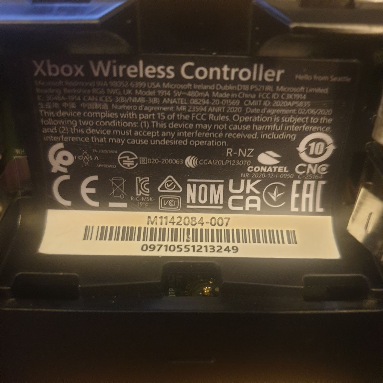 Безпроводной контроллер Xbox One X/S Controller original Xbox One X/S foto 3