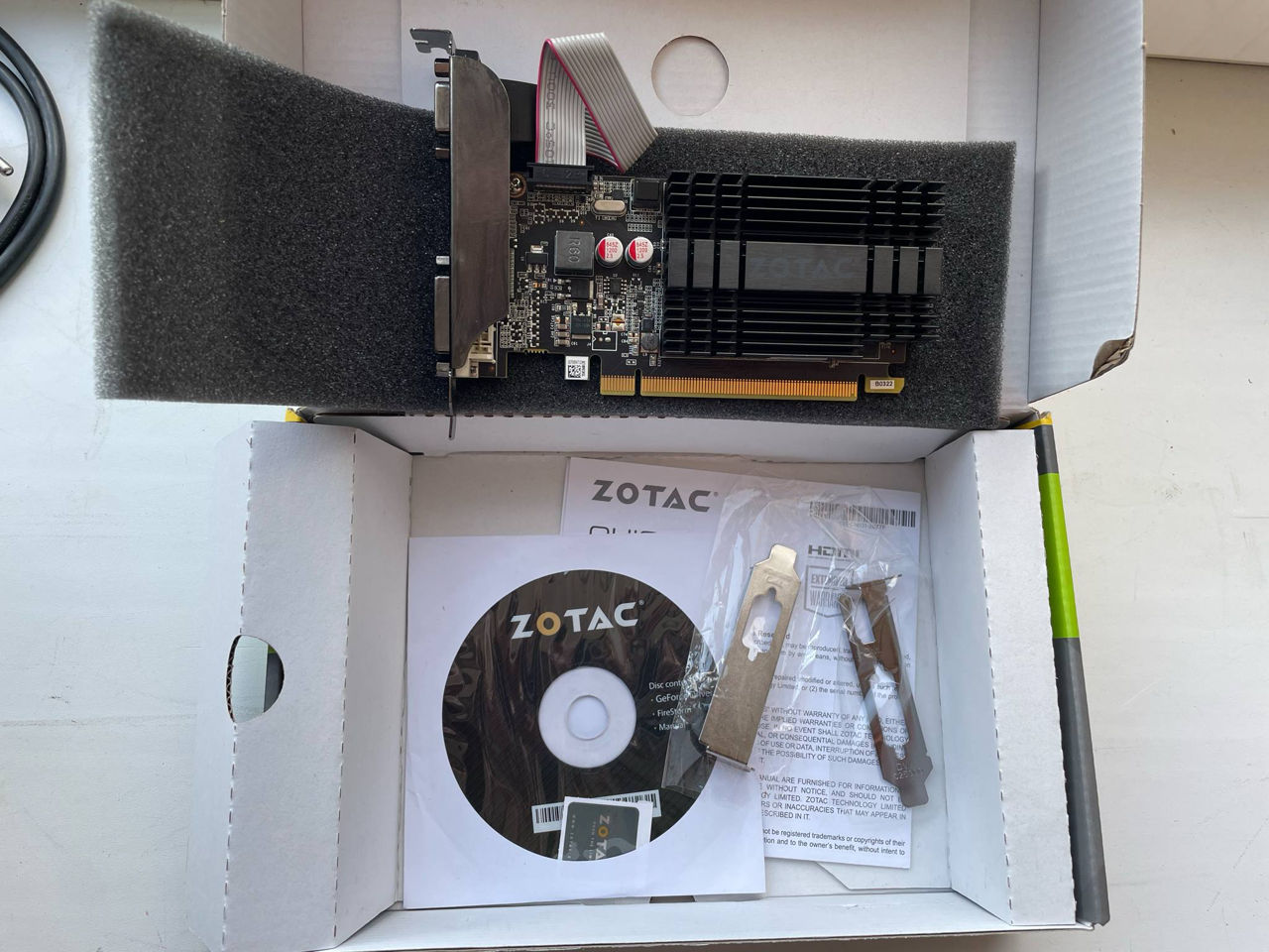 Zotac GT 710 Zone edition 1 GB, DDR3, 64 bit фото 1
