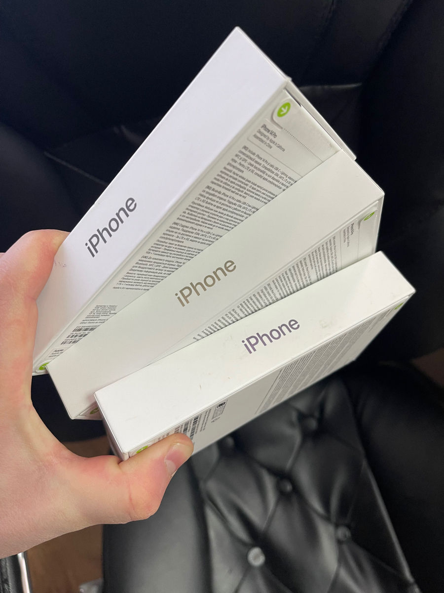 Top Pret Chisinau!!! Purple-Black Iphone 14 Pro 128Gb Telfon-nou Sigilat-neactivat "Garantie Apple" foto 2