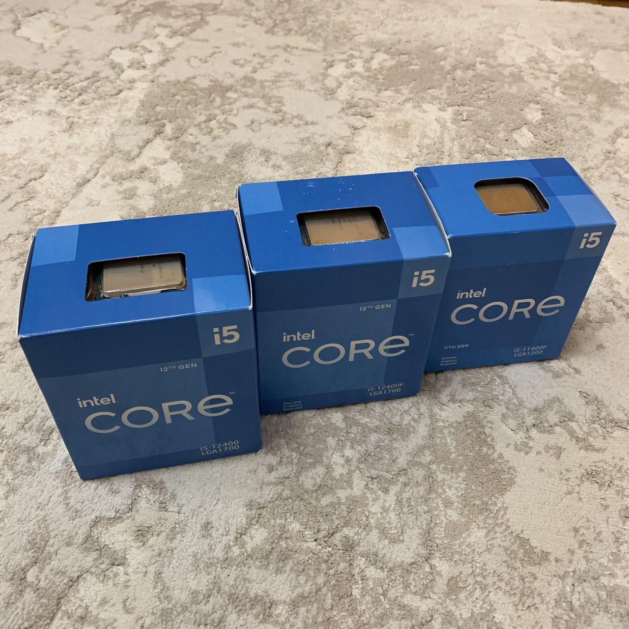 Intel Core i5-12400 BOX / Intel Core i5-12400F BOX / Intel Core i5 ...