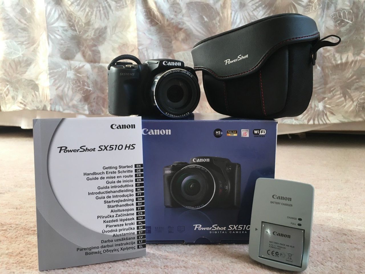 Canon PowerShot SX510 HS Wi-Fi FullHD - Новый в коробке 220euro!