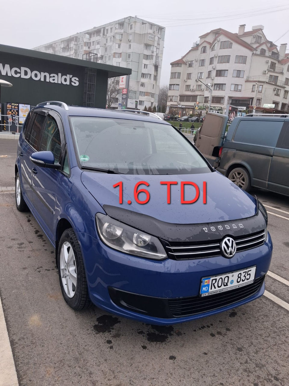 Volkswagen Touran 2011 г. с пробегом 248000 км, Дизель, 9200 €