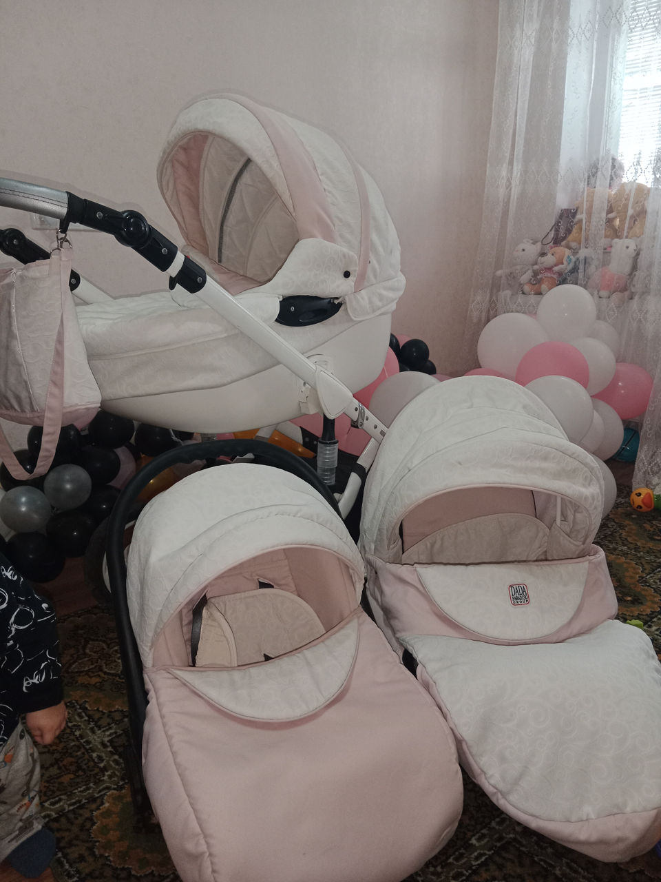 Продам коляску 3 в 1 зима лето авто кресло