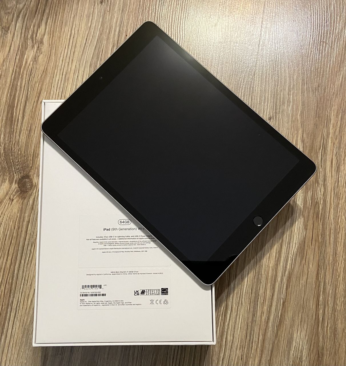 Ipad 9 generation Wifi 64gb