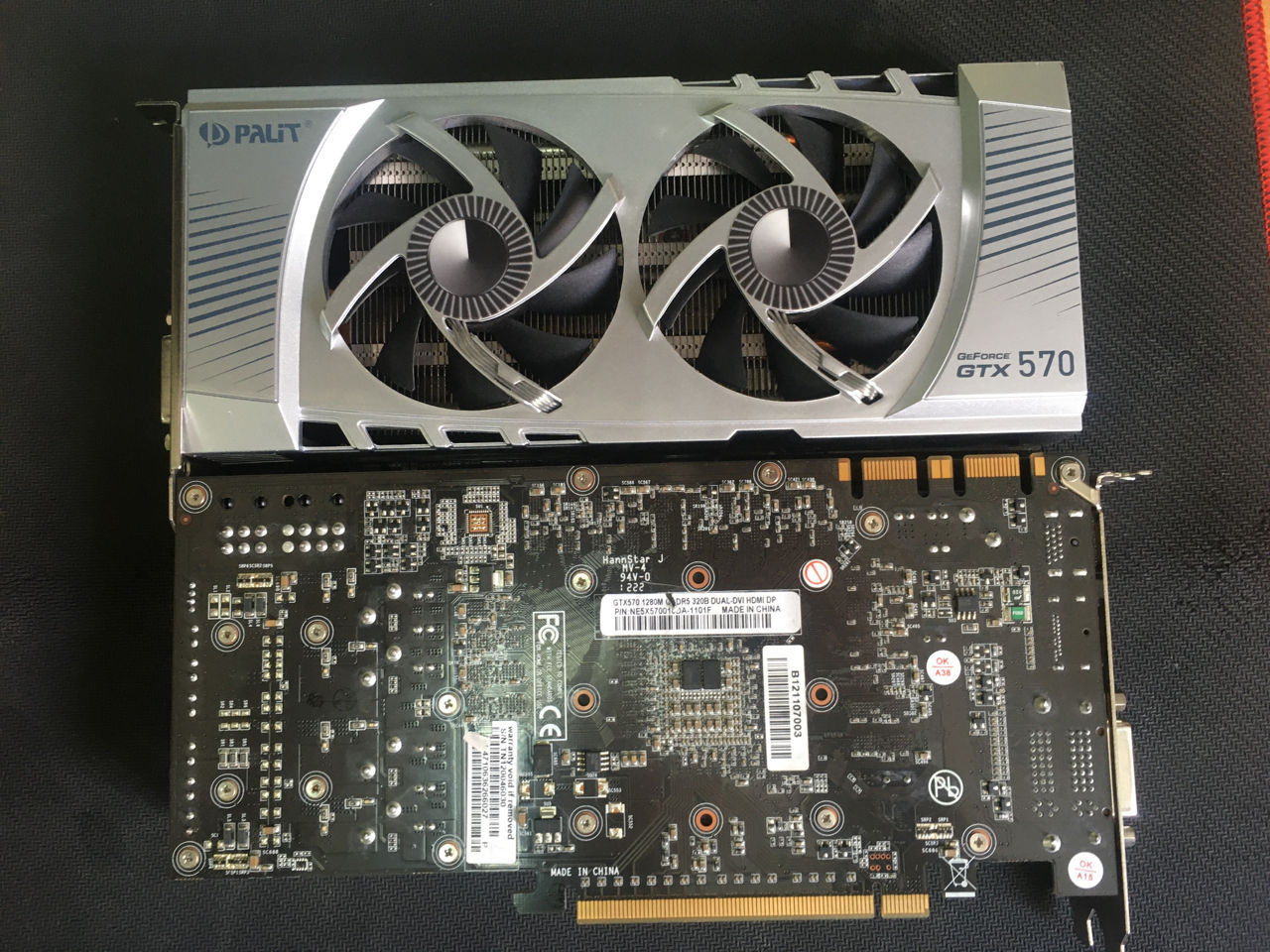 Видео карта -  Nvidia GeForce GTX 570  - 1 GB  - Palit - Games фото 1