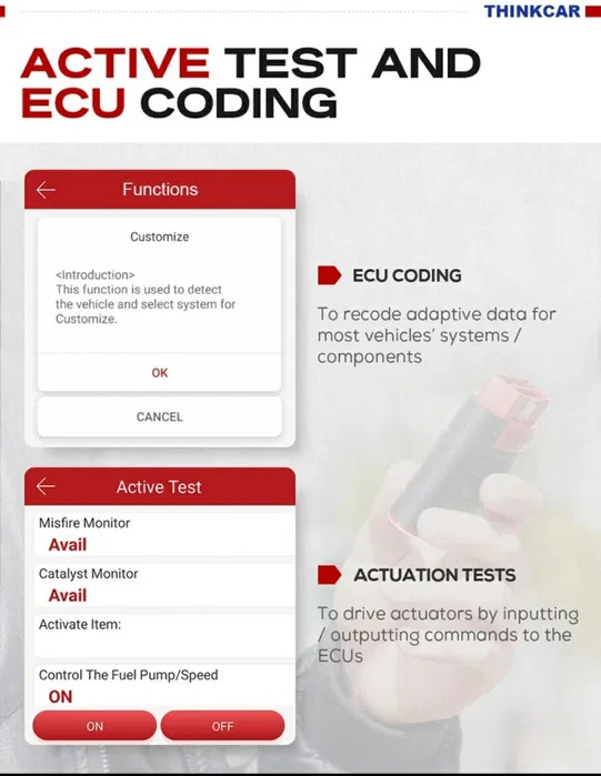 Diagnostica Launch Thinkdiag cea mai noua versiune, Автомобильная диагностика Лаунч Thinkdiag foto 4