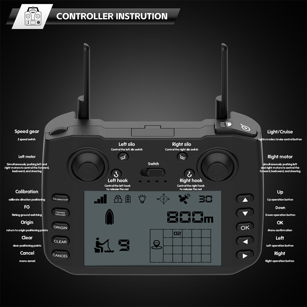 Flytec V030 сu GPS - Navomodel de top 2025! foto 14