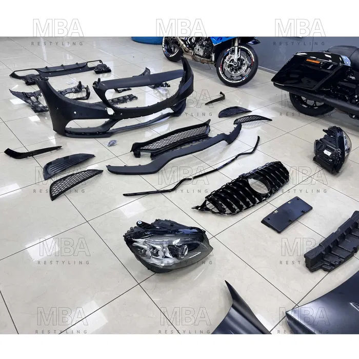 Полный обвес бампер mercedes c63 amg coupe w205 фото 2