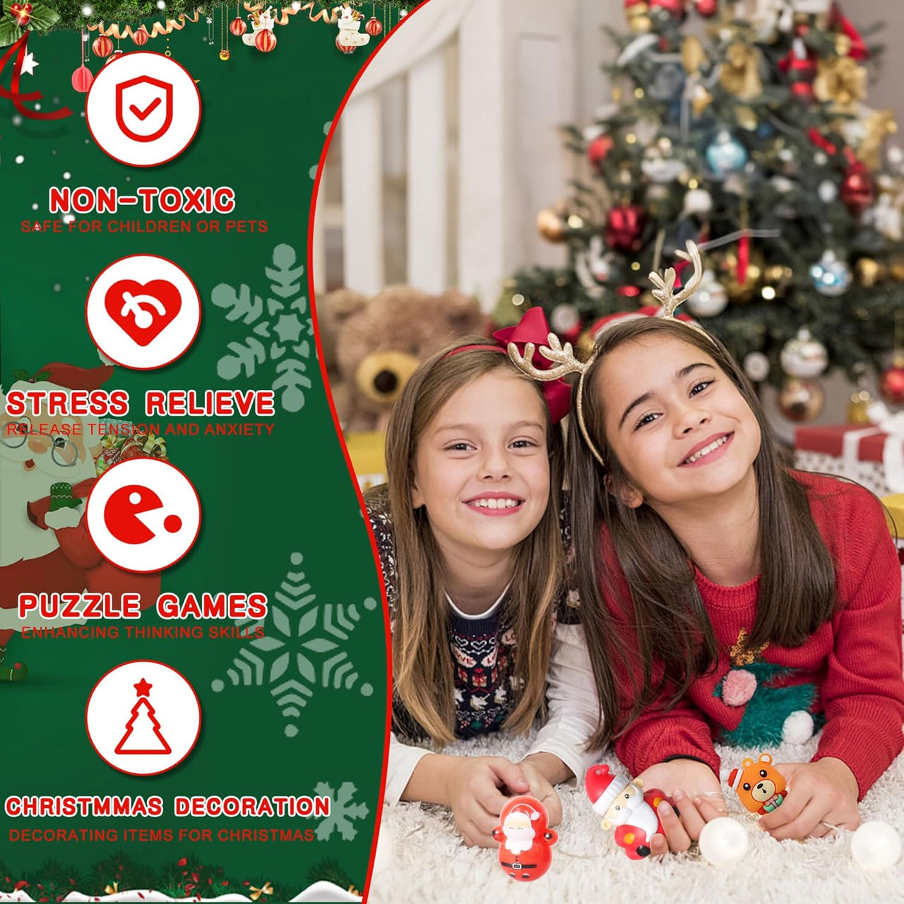 Calendar  Advent cu jucarii Fidget 2025 foto 2