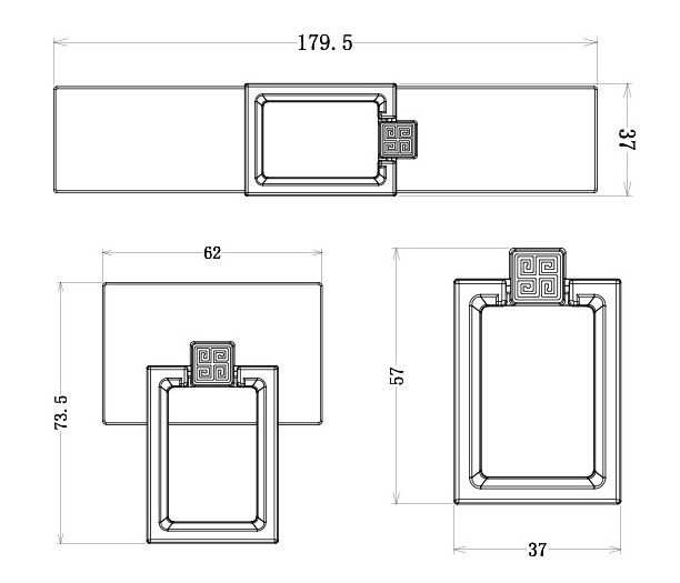 Maner pentru mobila Maner N06812 42 mm SN-AB foto 1