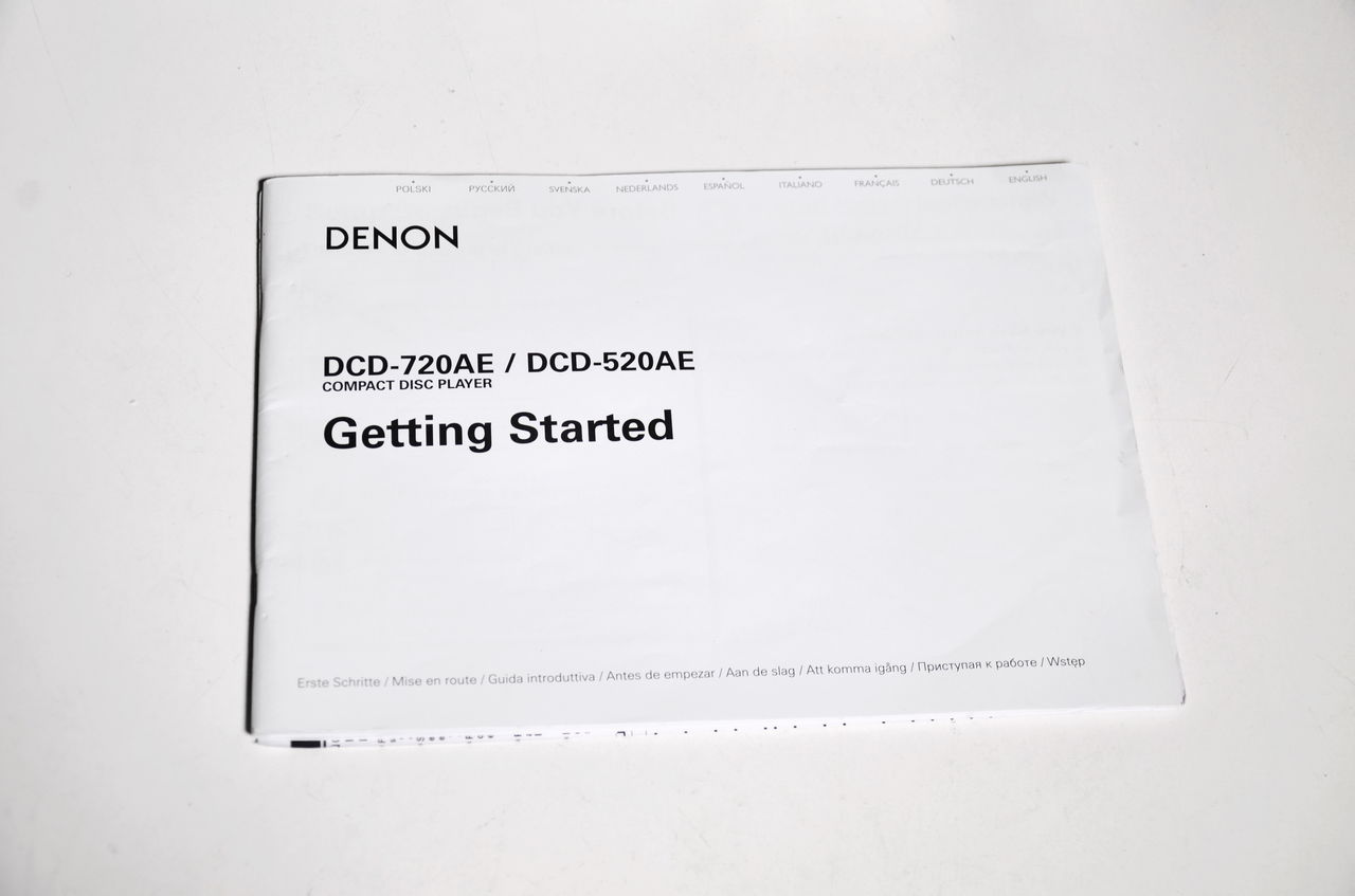 Denon DCD-520AE CD Player фото 9