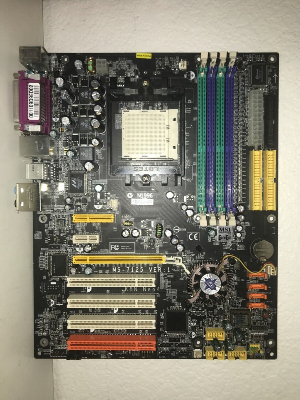 Продам материнку MS-7125 Socket 939 K8N Neo4 foto 0