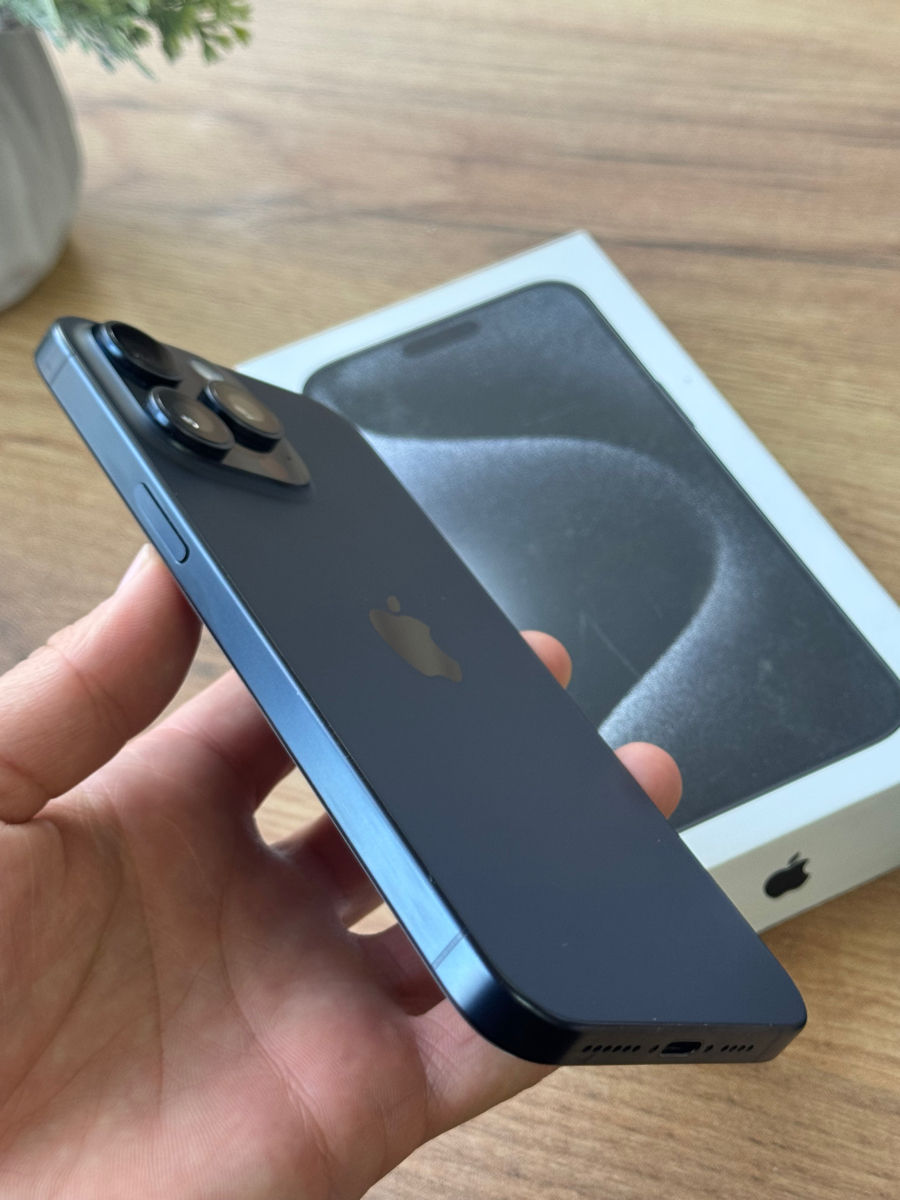 Iphone 15 Pro Max 256gb blue , original 100% foto 3