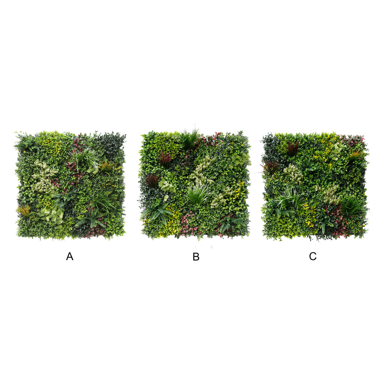 Perete decorativ greenery- b 100*100cm (18184) foto 1