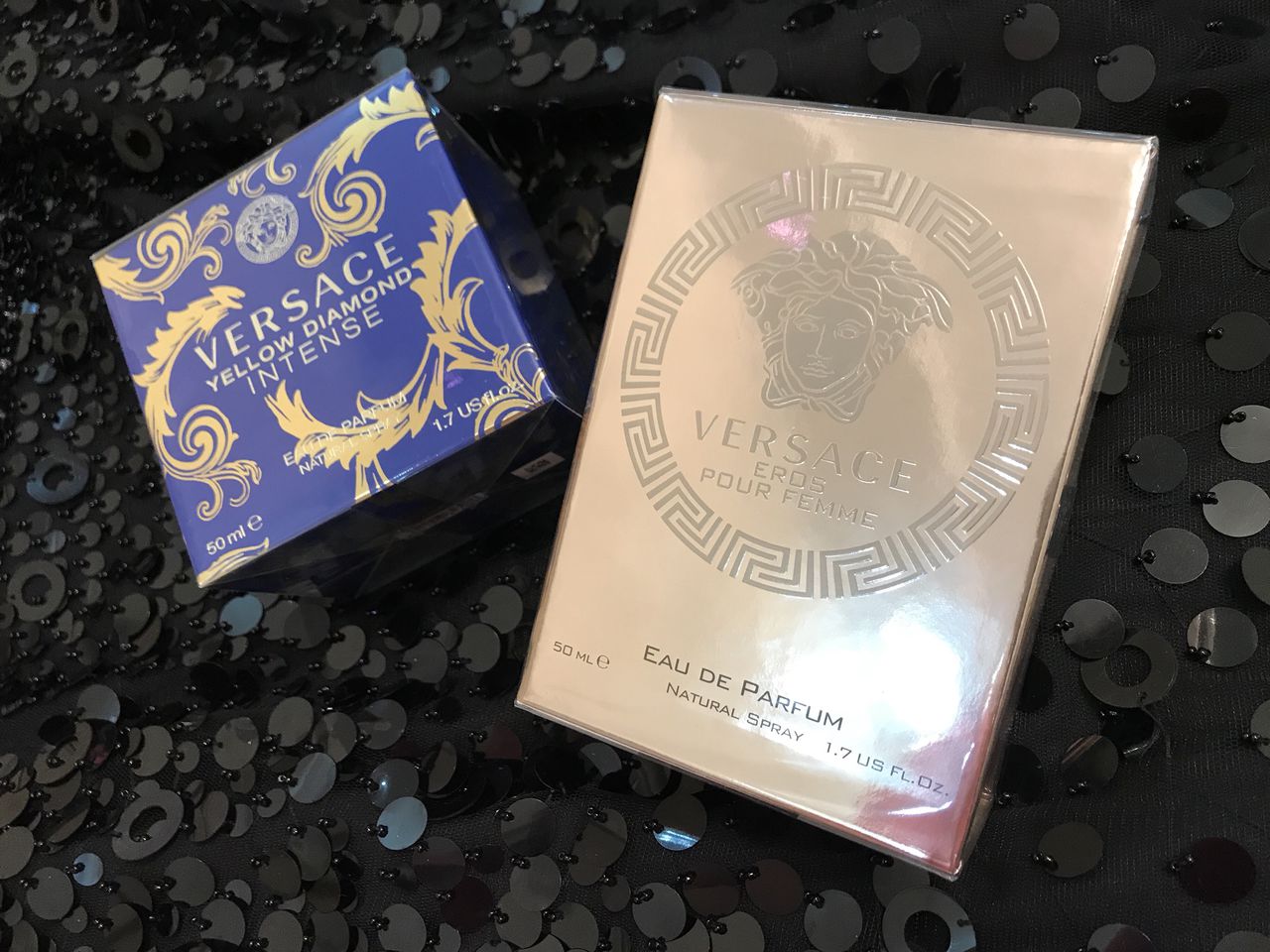 Женские духи Versace Eros & Yellow Diamond новые