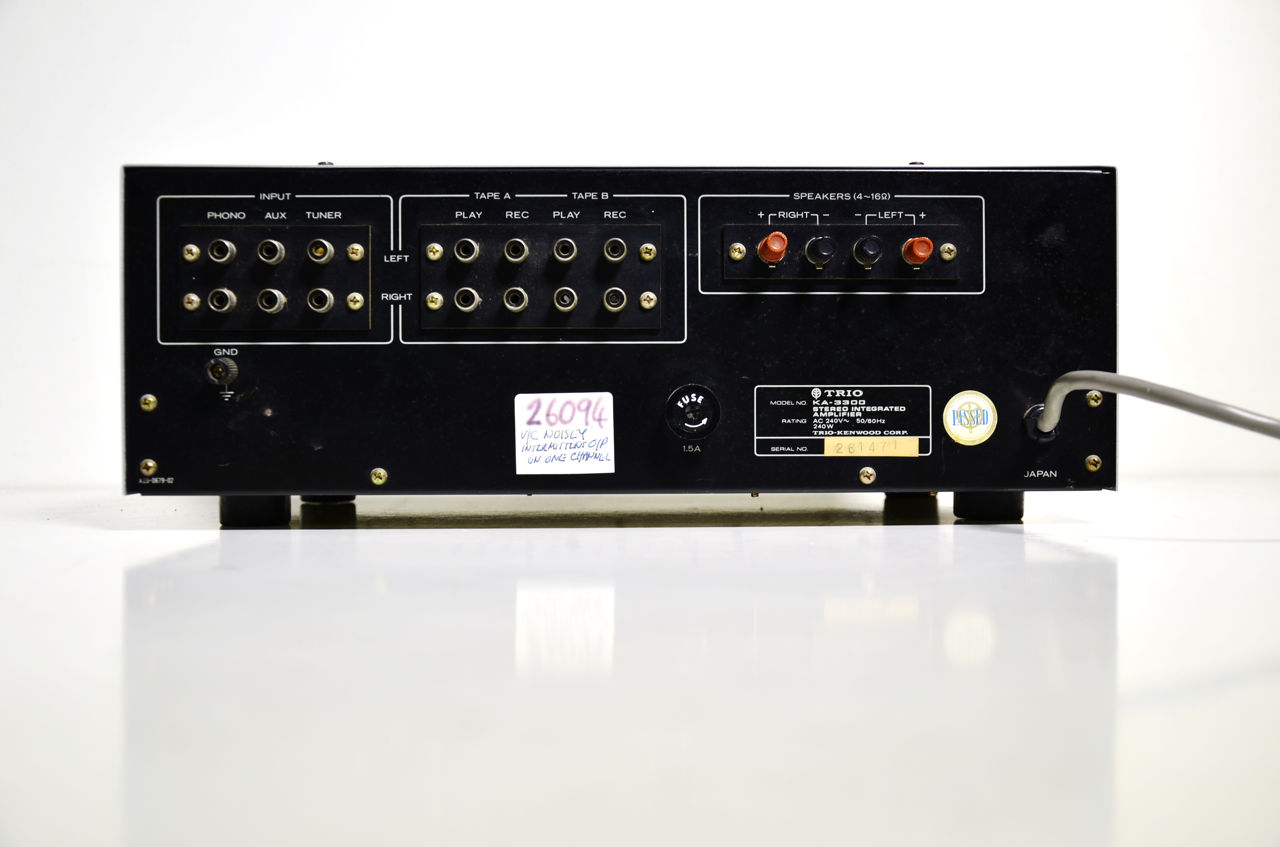 Trio 3300 (Kenwood) Vintage Hi Fi Amplifier - Усилитель с фонокорректором из личной коллекции фото 6
