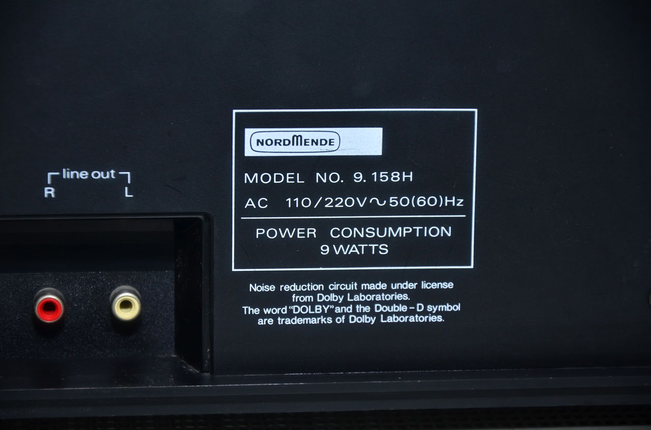 Nordmende amplifier + nordmende cassette deck фото 7