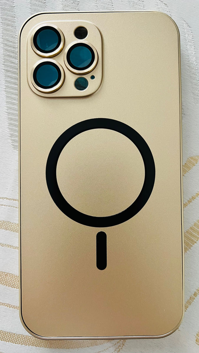 Titanium Metal Magnetic Original Color Phone Case фото 1