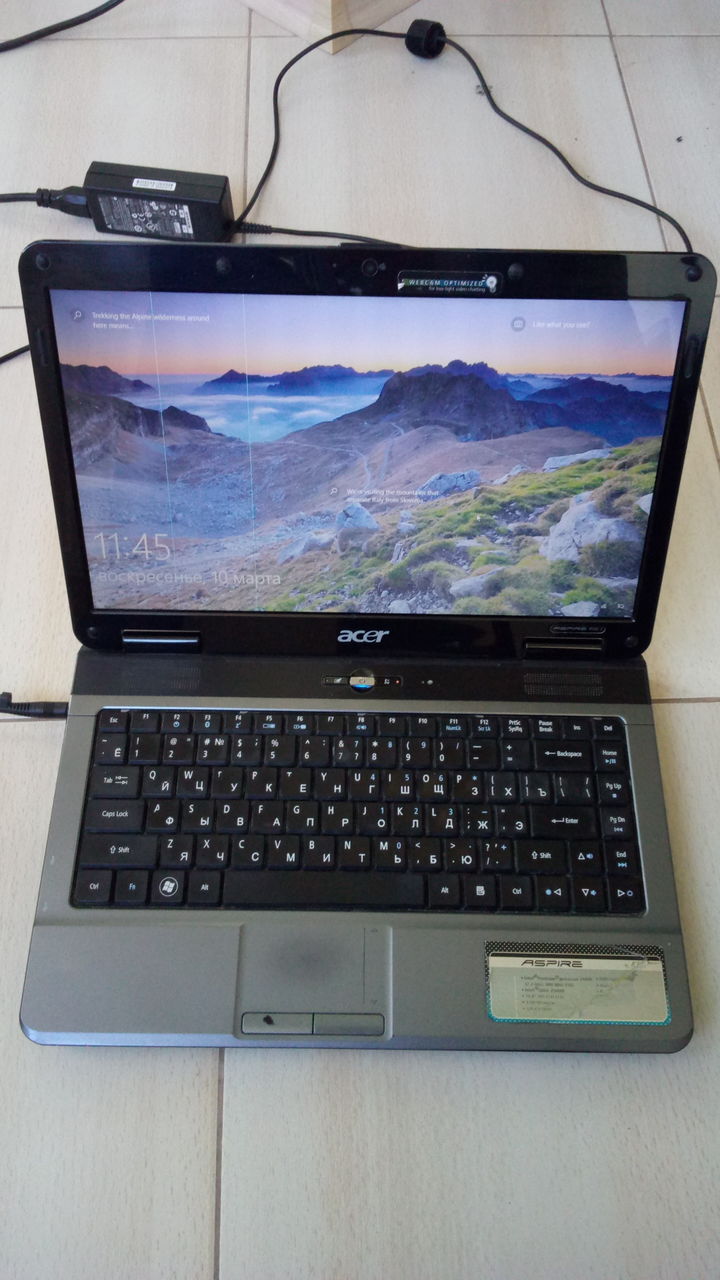 Acer 4732z есть ли микрофон