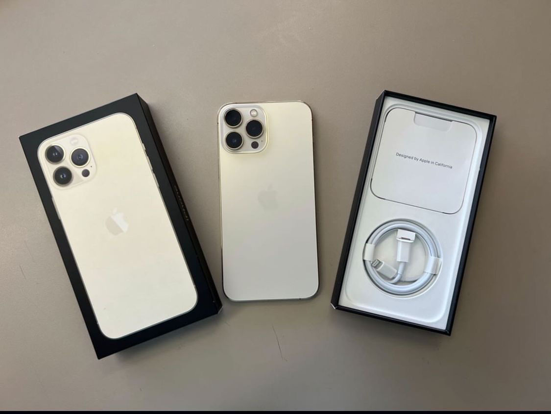 iPhone 13 Pro Max gold