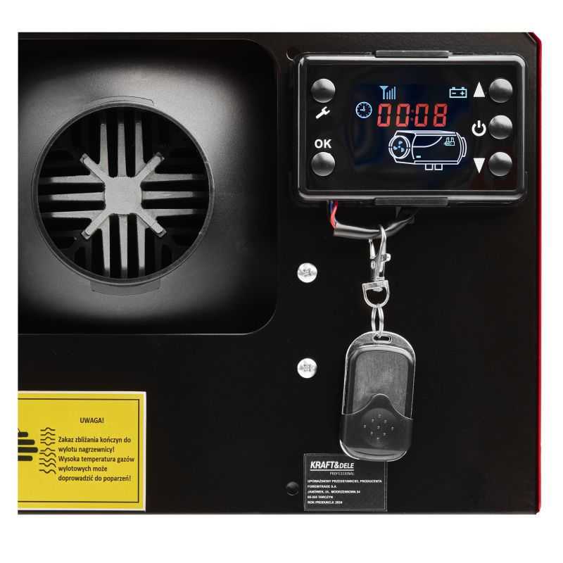 Дизельный обогреватель 8 KW 12V/220V Kraft&Dele KD11780 foto 12