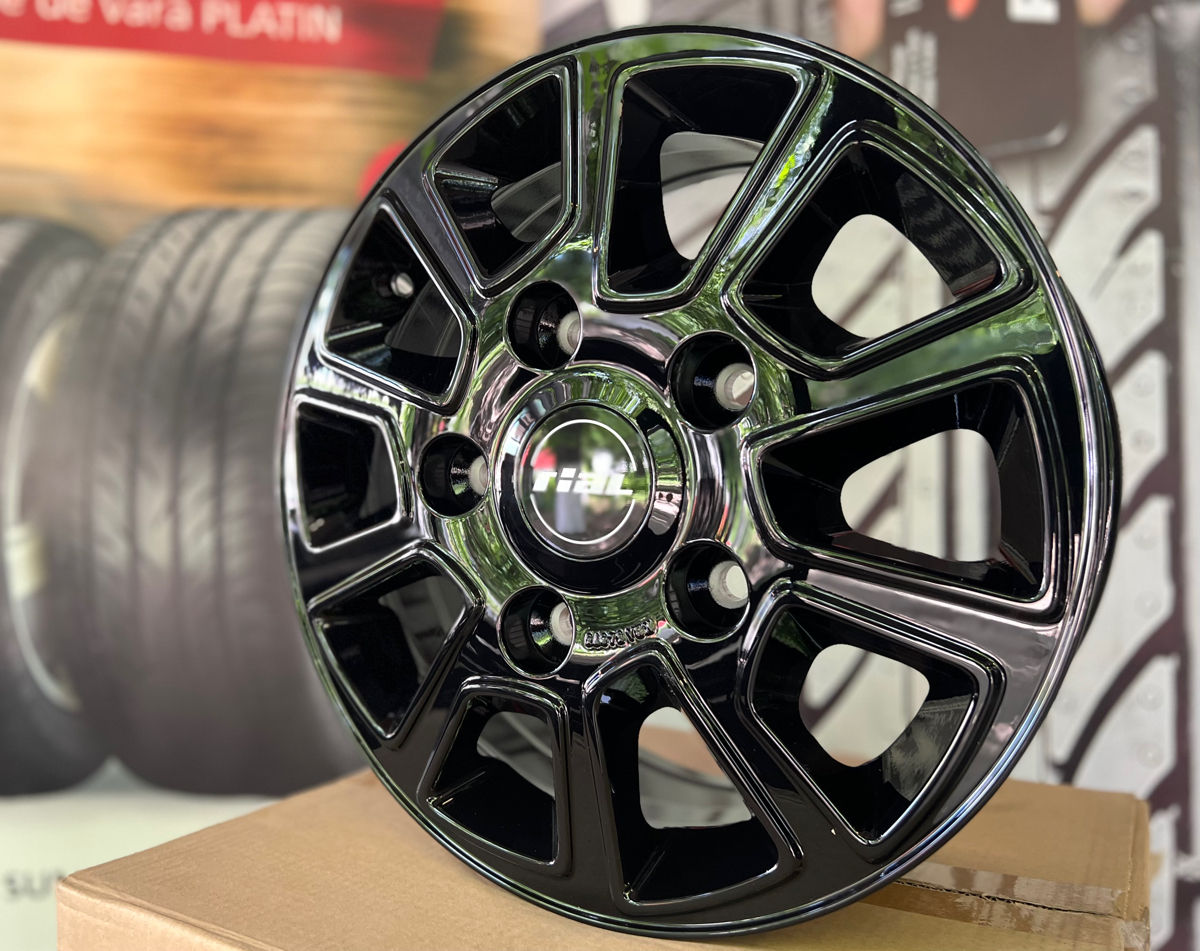 5x160 r16 Rial Transporter/2 для Ford Transit Black foto 1