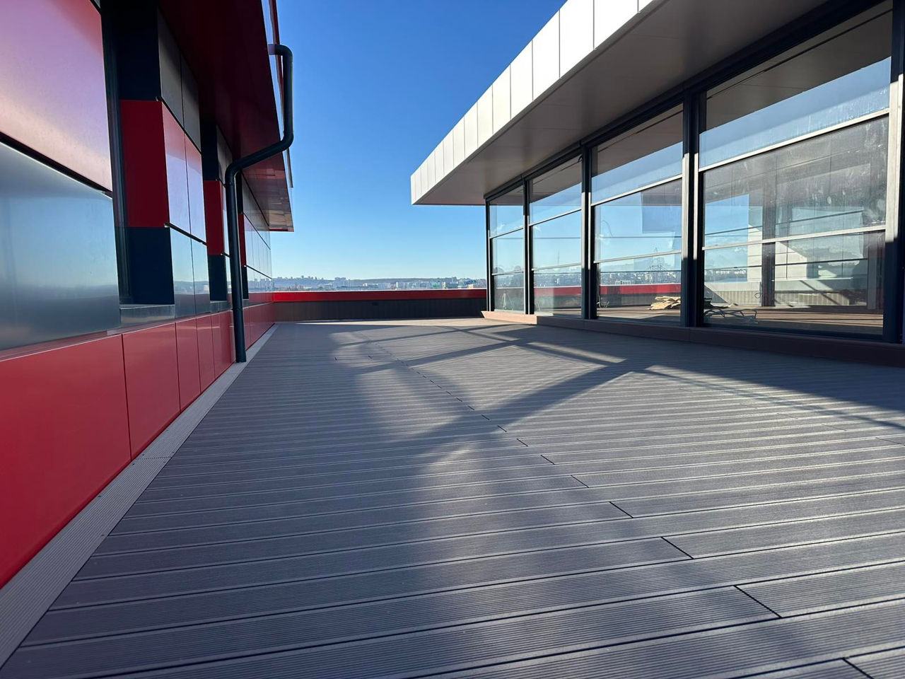 Decking WPC (lemn compozit) scânduri pentru pardoseală exterioară sau terase foto 19