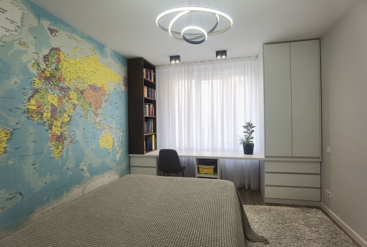 Apartament cu 3 camere,  Buiucani,  Chișinău,  Chișinău mun. foto 14