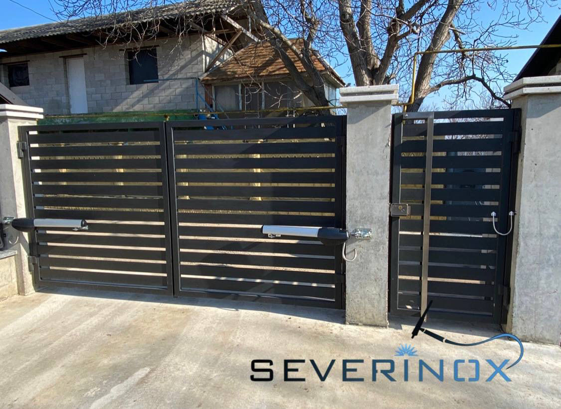 Gard / poartă din inox / severinox srl foto 8