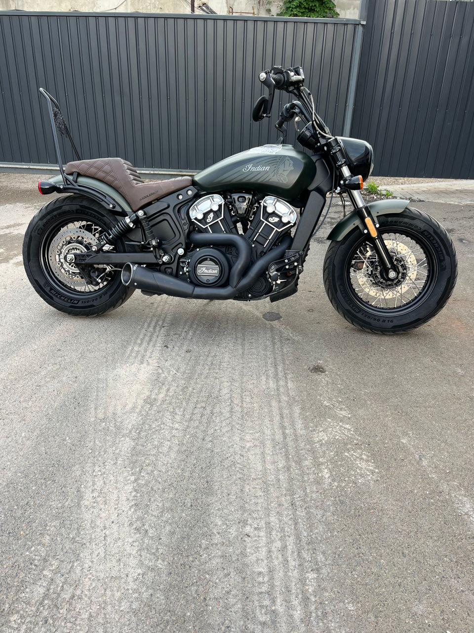 Indian Motorcycle Scout bobber  фото 5